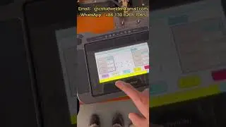 Trowels automatic stud welding machine debugging tutorial-TATE CNC stud welding machine for trowels