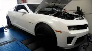 ZL1 on the dyno after Stage 2 install Tune Time Performance