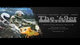 BMW Motorcycle Club of NorCal 2018 '49er Rally in Mariposa, California