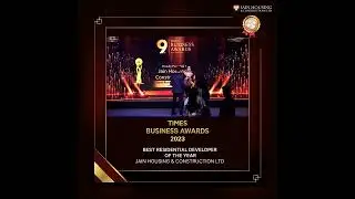 Best Residential Developer of the Year | Times Business Awards 2023 | Jain Housing & Construction