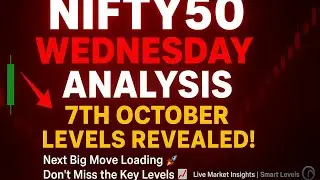 🚀 NIFTY50 Wednesday Analysis | 7th Oct Key Levels 🔥 Next Big Move Coming?