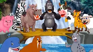 Animal Sounds For Babies| Animal Sounds Song For Kids| Animals Song For Children| Nursery Rhymes