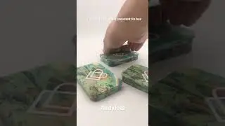 Child resistant certified slide tin case for prerolls/cartridge packaging