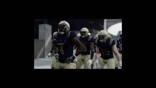 NAVY MIDSHIPMEN INTRO #cfb25 #footballshorts #ncaaf #usnavy #midshipmen #navy #navyfootball