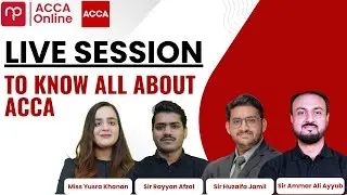 Live Session | To know all about ACCA | Nearpeer | ACCA | Pakistan | International Certification