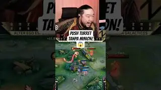 Reaksi Ko Delwyn lihat AE Arvi push turret tanpa Minion pakai Freya di M7 😱 #shorts #mlbb