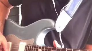 Niki Mukhi guitar jam on a beat by Skintman on the Brapp App - Still Jammin'