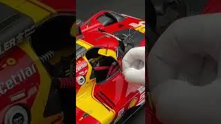 The Ferrari 499P at 1:8 scale
