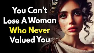 You Can&rsquo;t Lose a Woman Who Never Valued You ~Stoic Awareness