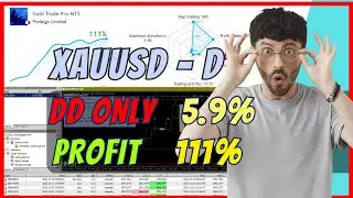 Trading Gold Using Daily Time Frame : Profitable EA with Low Drawdown | Part 2 Gold Trade Pro