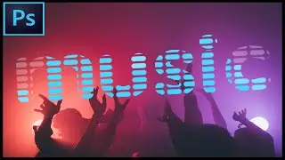 PHOTOSHOP EQUALIZER TEXT EFFECT TUTORIAL 😲 😍
