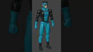 Invincible  #3dprintedactionfigure #3dprinting #actionfigure #marvel #toy #collectible #invincible