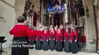 NKG Choir lead by Ankica Juričić at Slovakia Cantat 2025 - Klarisky Music Hall