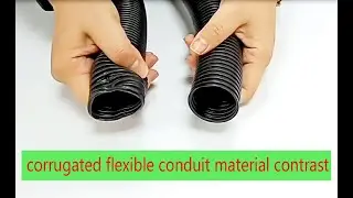 corrugated flexible conduit material contrast(2020-5)