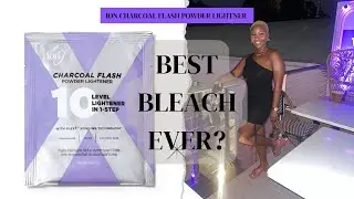BEST BLEACH FOR DARK HAIR | Ion Charcoal Flash Powder Lightener