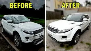 FULL BUILD: Rebuilt a &pound;1900 RANGE ROVER From COPART Made &pound;2500 Profit!