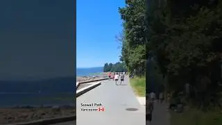 On the Way to Second Beach 🇨🇦, #stanleypark #seawall #vancouver #shorts