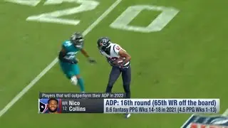 2022 Fantasy Football: Players That Will Outperform Their Average Draft Position