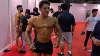 men's physique apply over night TAN at sheru classic