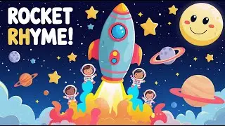 Rocket Rhyme | English Nursery Rhyme For Kids | Rhyme With Lyrics For Children | Kids Song