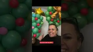 Come fare un albero di Natale con palloncini “tutorial “