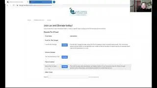 Donor Portal Walk Through