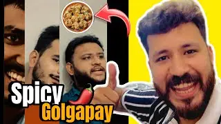 Golgapay challenge karwa diya🌶️ |moon shan talha ne challenge kiya🥵