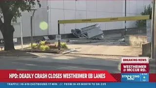 High-speed chase on Westheimer ends with car slamming into Galleria garage