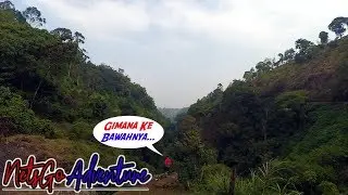 Di Ujung Tebing : Curug Penganten Travel Vlog Part 3 - NetsGo Adventure