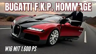 BUGATTI F.K.P. HOMMAGE 2026: W16-Hypercar mit 1.600 PS | VEYRON der Neuzeit | Review