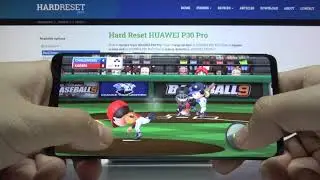 The gameplay of Baseball 9 on Huawei P30 Pro  &ndash; Efficiency Test