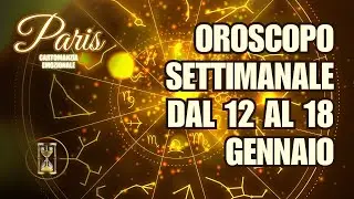 Oroscopo della Settimana di Paris dal 12 al 18 Gennaio 2026