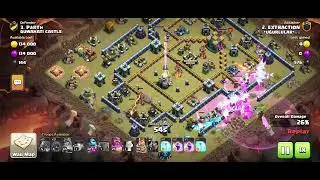 Air sweeper vs Electro Dragon #coc #war #electro_dragon #Multi_inferno #ice_golem