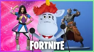 FORTNITE DANCE CHALLENGE con MIRACLE TUNES (TRASFORMAZIONE TECHNO) - MEGAWOW