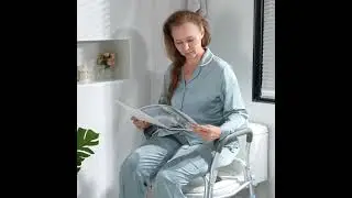 Experience EASE with OasisSpace Raised Toilet Seat with Arms!