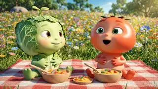 🥬🍅 Cabbage & Tomato Baby Are Too Cute 😍 | AI Shorts