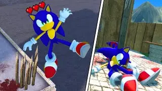 Sonic NPC Ragdoll Physics Compilation #120 | Overgrowth