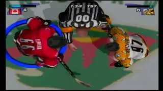 NHL Hitz 2003: 10 Goal 4:24