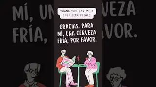 Learn Spanish | Conversations | Ordering Drinks 🍺🍷#learnspanish #spanishforbeginners #languagebasics