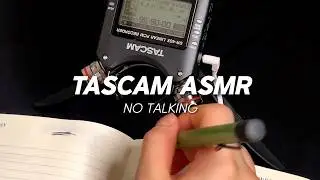 📚 Calming Book ASMR ✍️ Writing, Page Turning & Cover Touch for SleepㅣNo TalkingㅣTascam soundsㅣStudy