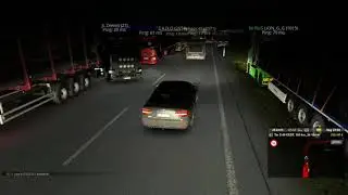 Big Traffic Jam in C-D Road - ETS2 MP