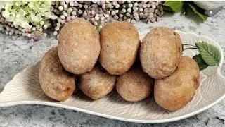 Minnan Fried Taro Dumpling | 闽南炸芋枣| 外皮金黄酥脆，内里香甜咸交织