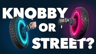 Knobby or Street Tire &mdash; Which is right for you?