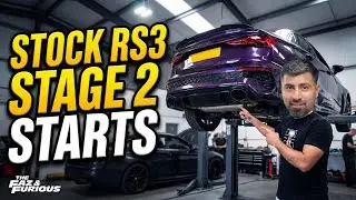 STAGE 2 RS3 Build Begins 🚀Stage 2+ BMW M4 vs STOCK RS3 Road Trip to Overkill Performance