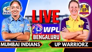 Mumbai Indians Women vs UP Warriorz Live | WPL Live Commentary | MI W vs UPW W Live Match