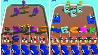 Merge Alphabet Letter run game max level episode 10 abcdefghijklmnopqrstuvwxyz #mergealphabetlorerun