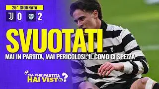 Juve Como 0-2: MAI in partita, DI GREGORIO con grandi responsabilit&agrave;, la Juve sta sprofondando