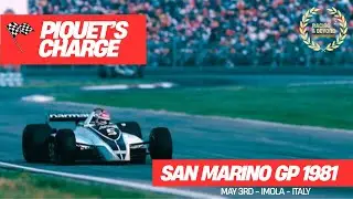 Formula 1 1981 San Marino GP - Piquet&rsquo;s Charge to Victory - F1 Highlights