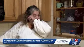 'Home again': Eustis woman receives overwhelming support after flood damage