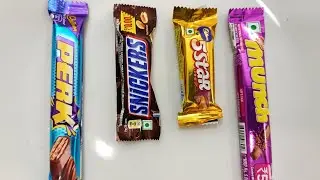 Cadbury perk vs Snickers vs 5star vs munch